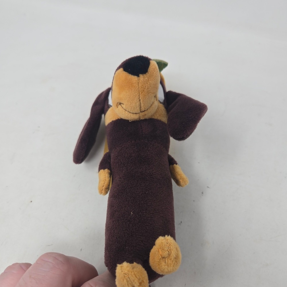 Bluey Snickers Plush 8 Inch Stuffed Animal Dachshund Moose Toys Dog with Hat